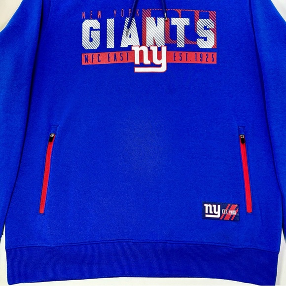 New York Giants NFL Team Apparel Hoodie Size L Men’s - Picture 3 of 11
